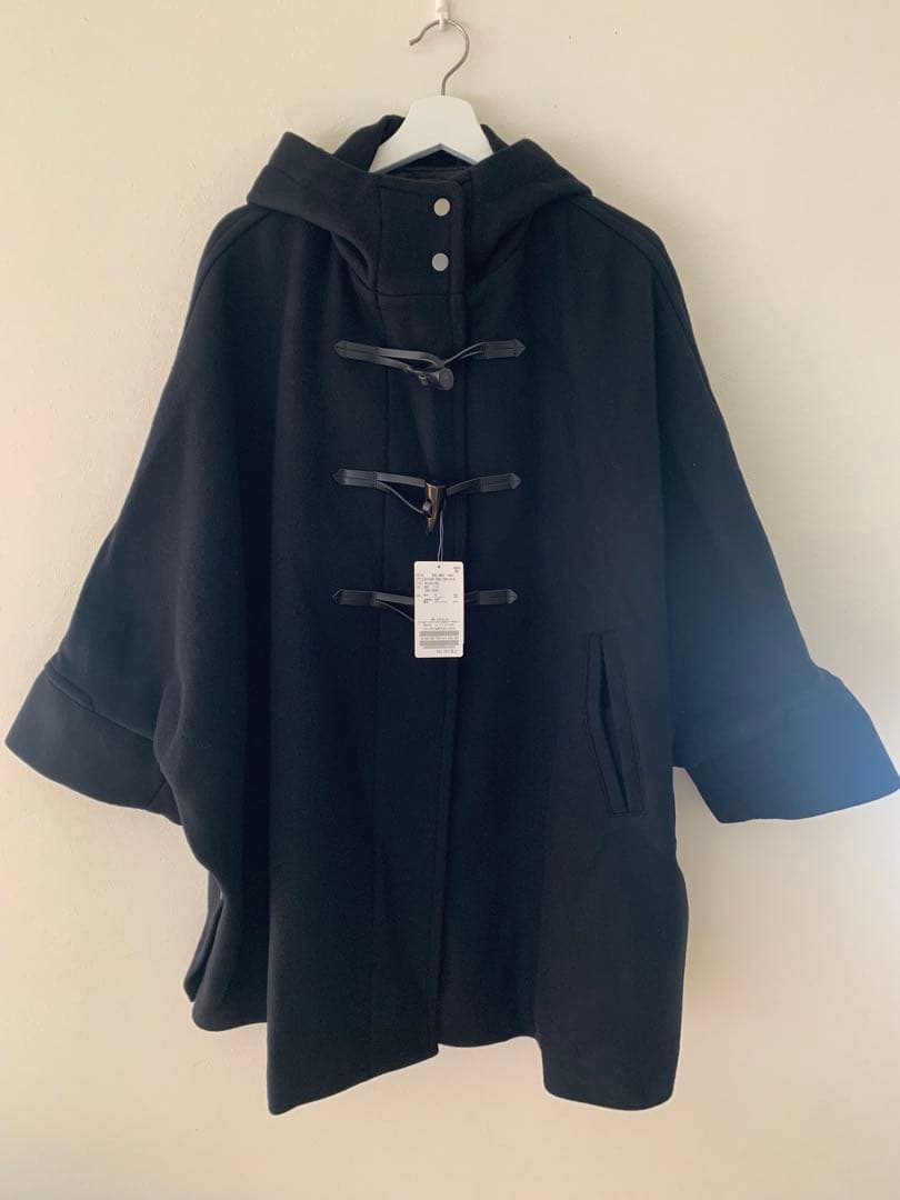 【最終価格です】FRAMeWORKフレームワーク メルトンダッフルポンチョコート