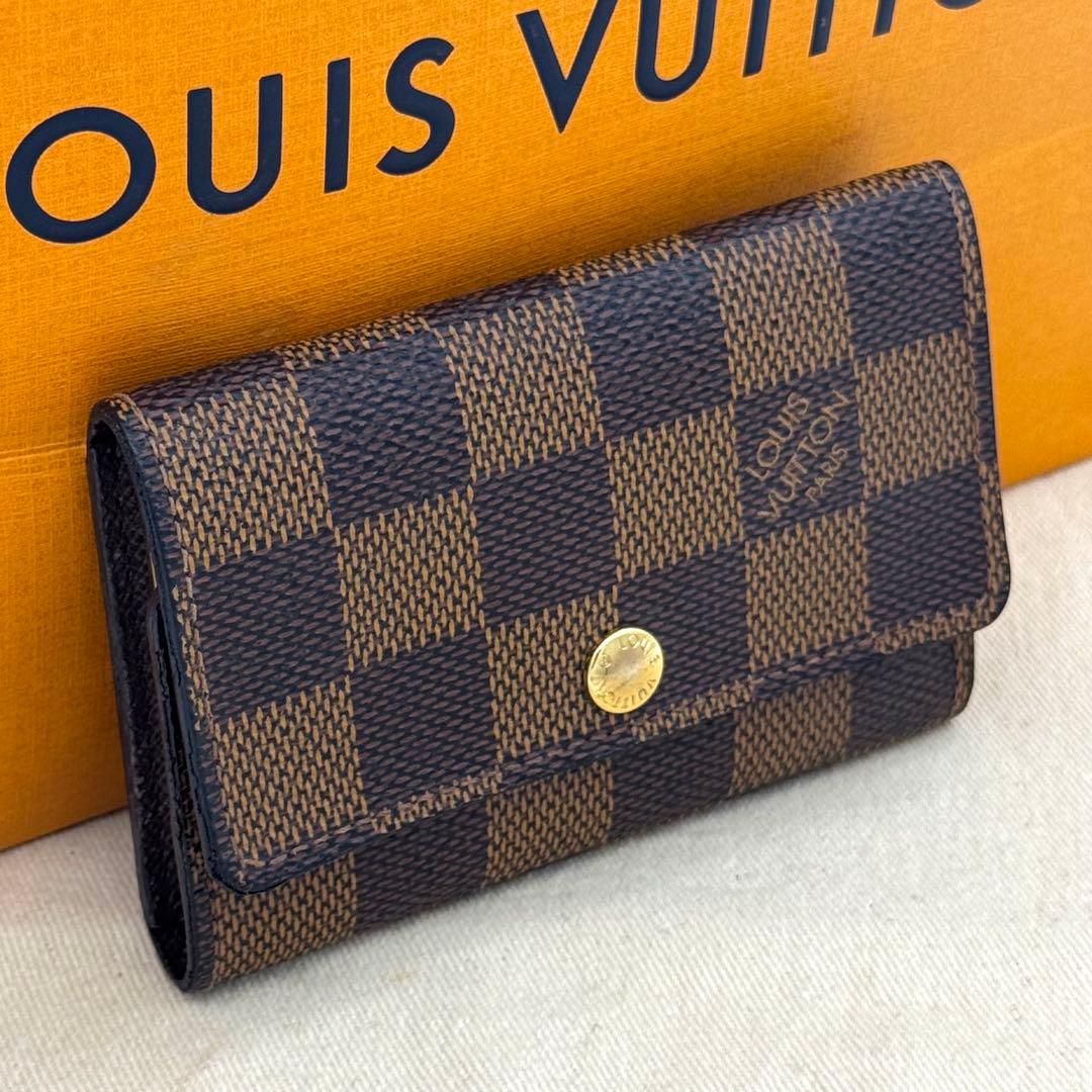 ✨美品✨ ダミエ ミュルティクレ6 キーケース 6連