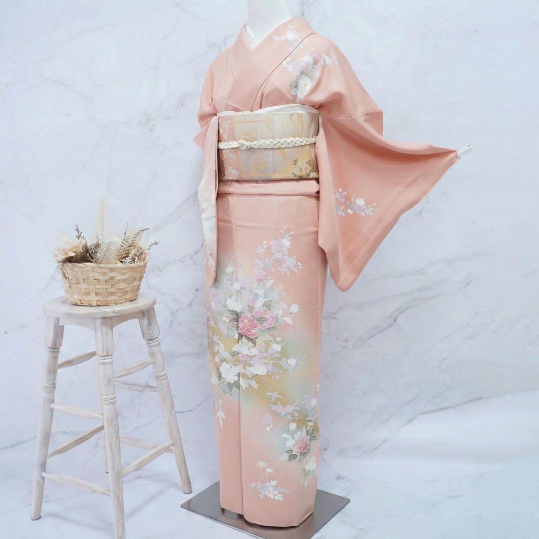 訪問着 フルセットa519卒業式　入学式　お宮参り　七五三　結婚式