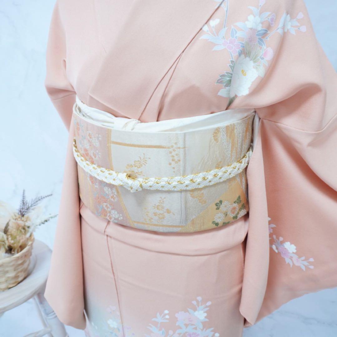 訪問着 フルセットa519卒業式　入学式　お宮参り　七五三　結婚式