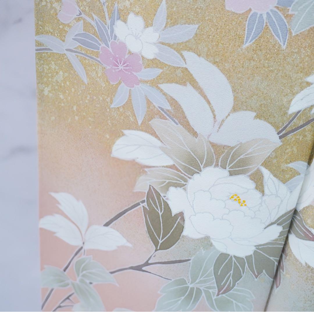 訪問着 フルセットa519卒業式　入学式　お宮参り　七五三　結婚式