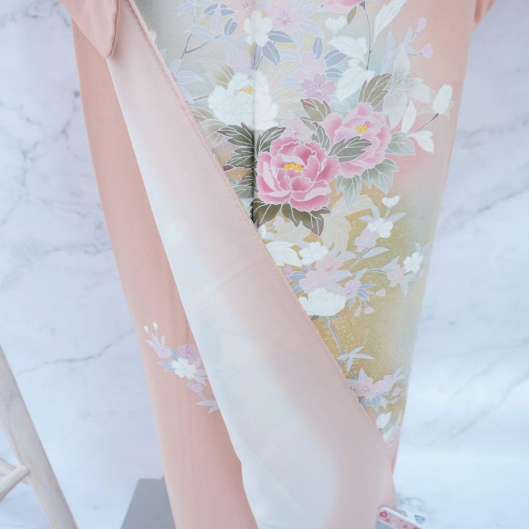 訪問着 フルセットa519卒業式　入学式　お宮参り　七五三　結婚式