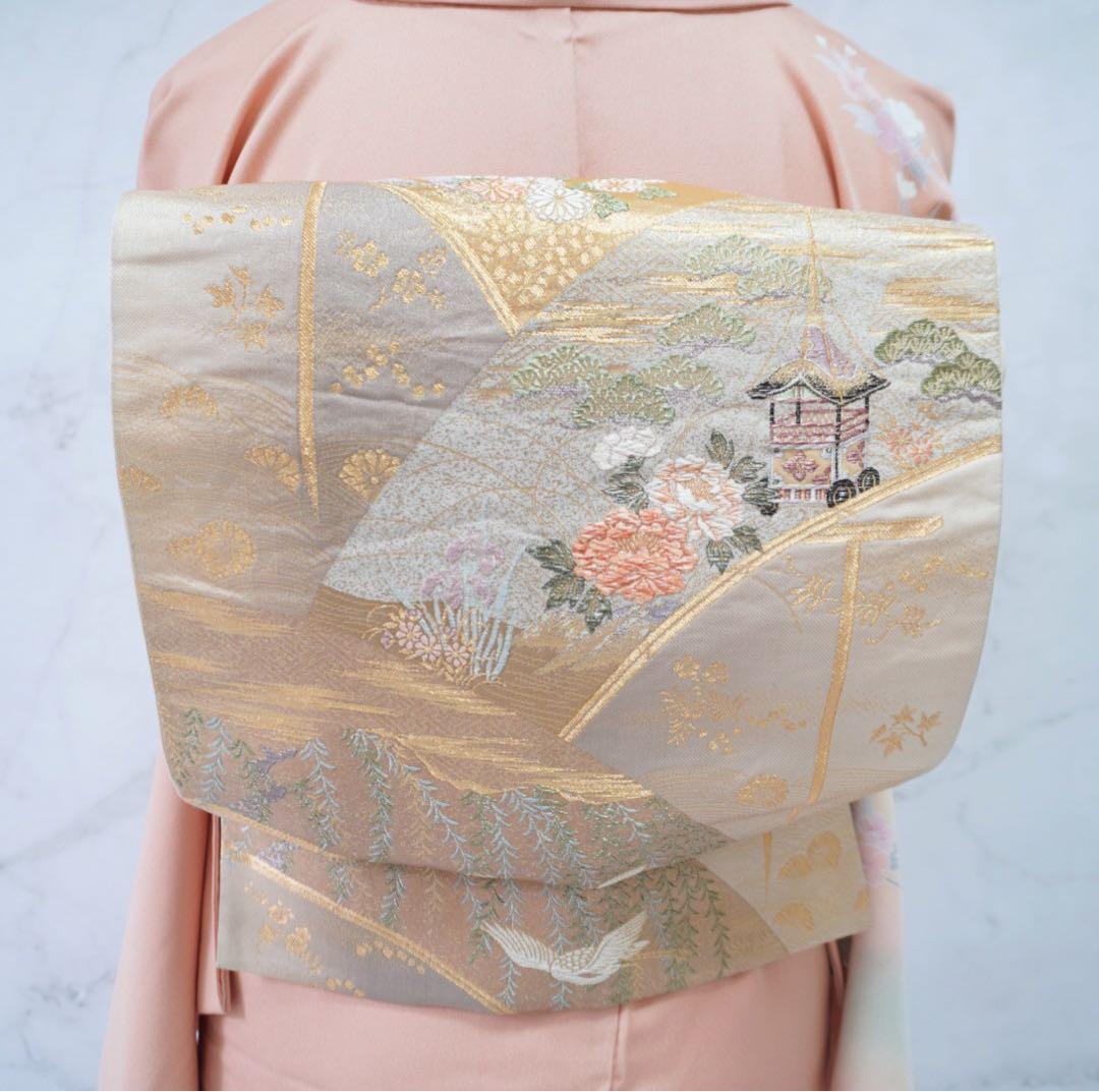 訪問着 フルセットa519卒業式　入学式　お宮参り　七五三　結婚式