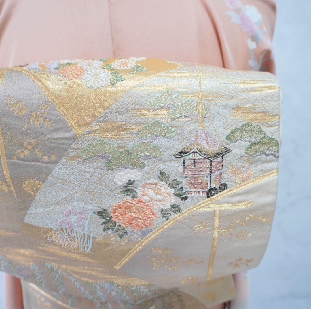 訪問着 フルセットa519卒業式　入学式　お宮参り　七五三　結婚式