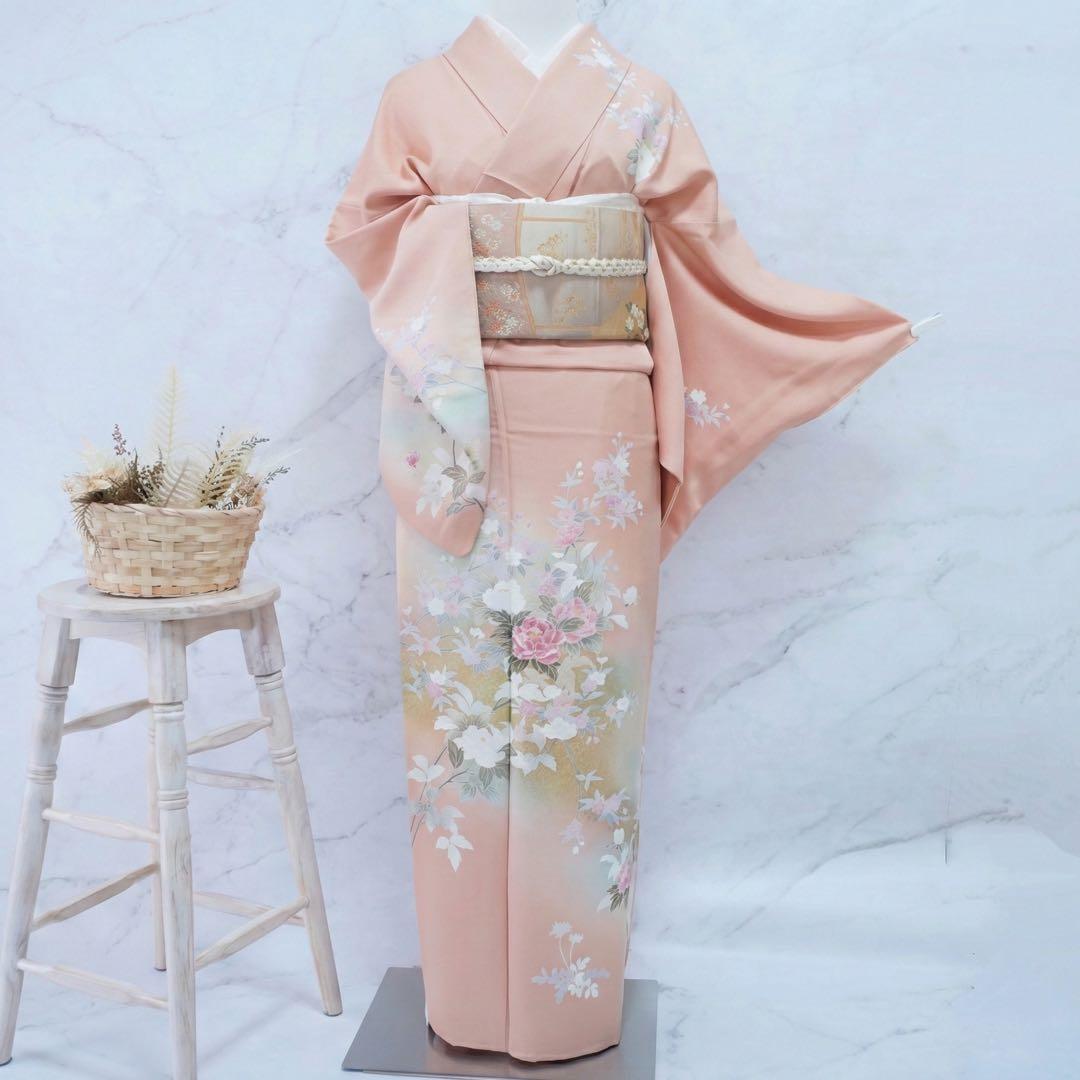 訪問着 フルセットa519卒業式　入学式　お宮参り　七五三　結婚式