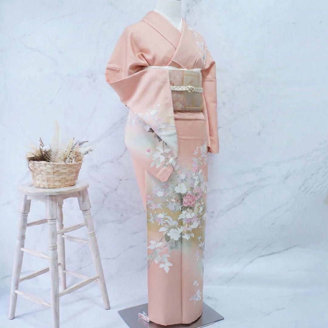 訪問着 フルセットa519卒業式　入学式　お宮参り　七五三　結婚式