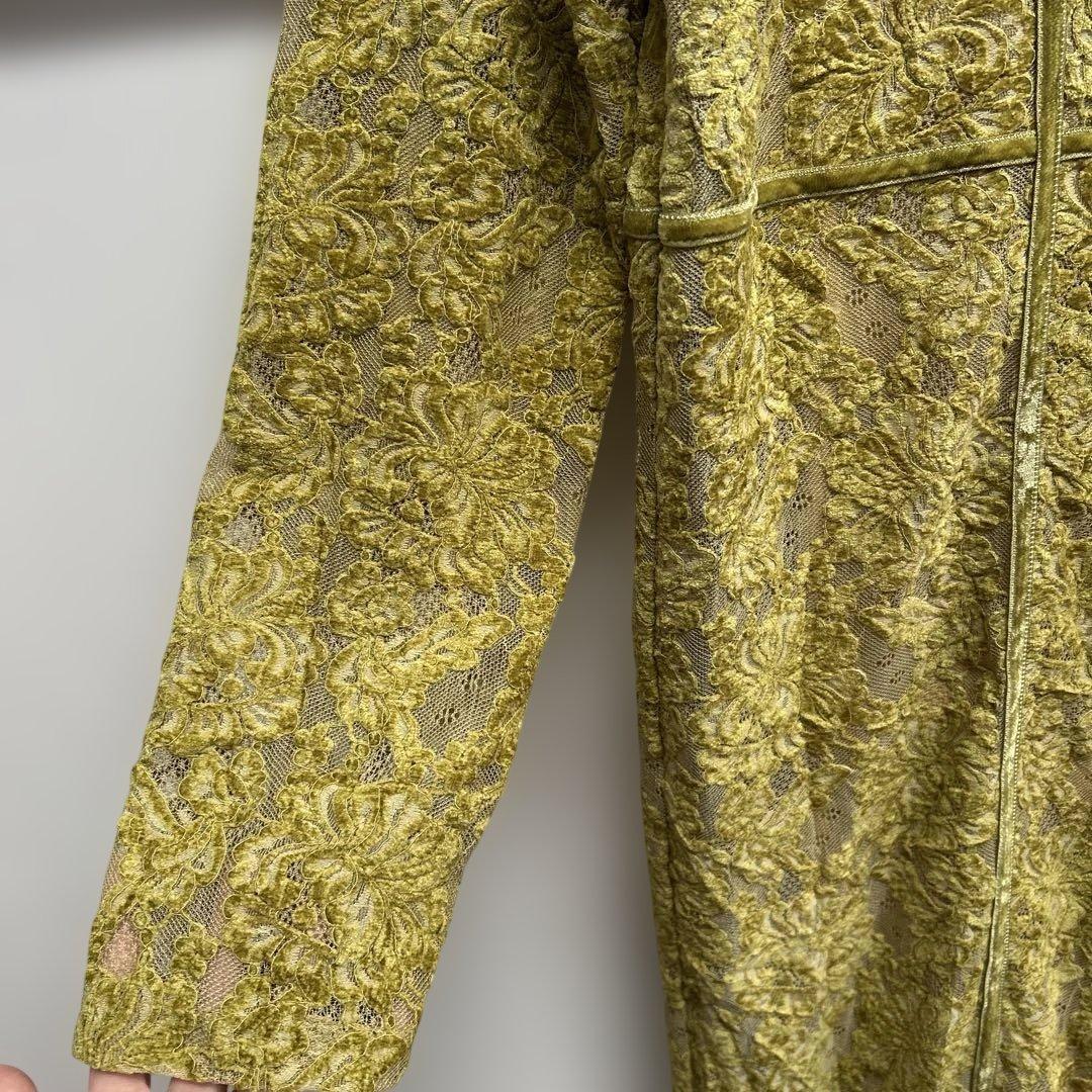 ワンピース AMERI CUT SEW LACE HARNESS DRESS