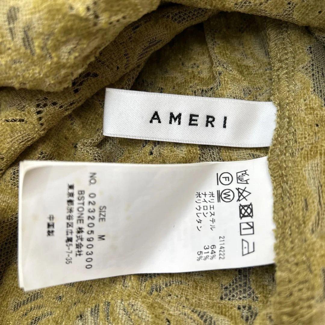 ワンピース AMERI CUT SEW LACE HARNESS DRESS