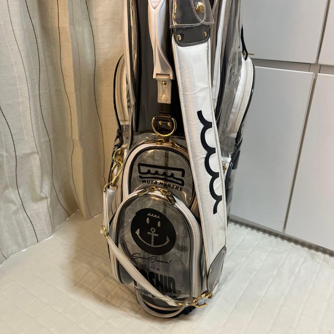 TOSHI MYT2 ゴルフバッグ・キャディバッグ クリア/ブラック