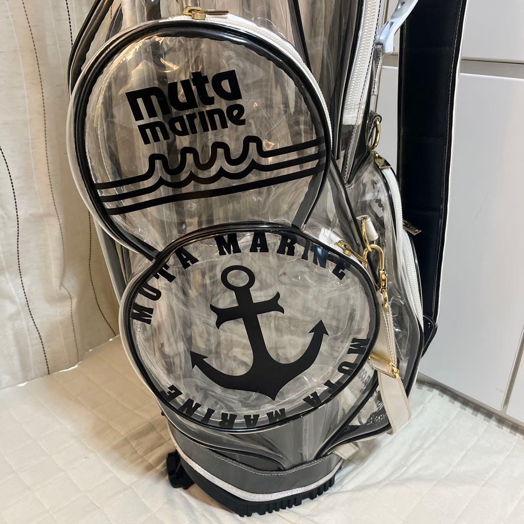 TOSHI MYT2 ゴルフバッグ・キャディバッグ クリア/ブラック