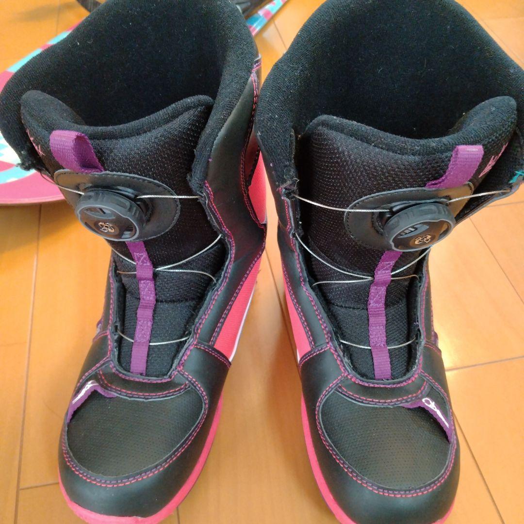 CSB スノーボード 133cm ビィンディング K2ブーツ 23センチ セット