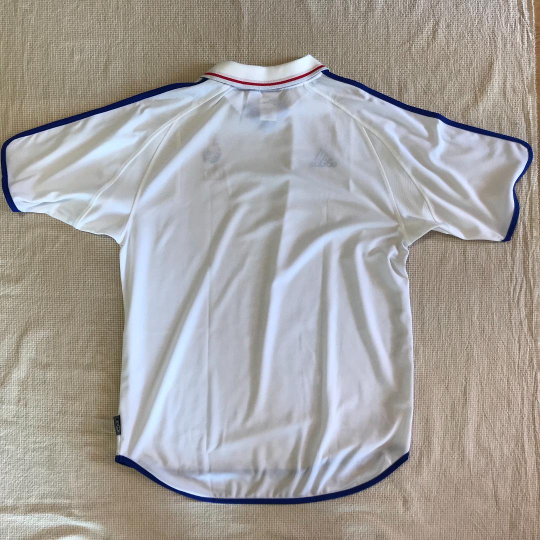 最終価格2000年アディダス フランス代表レプリカユニフォ－ムXXOサイズ　新品