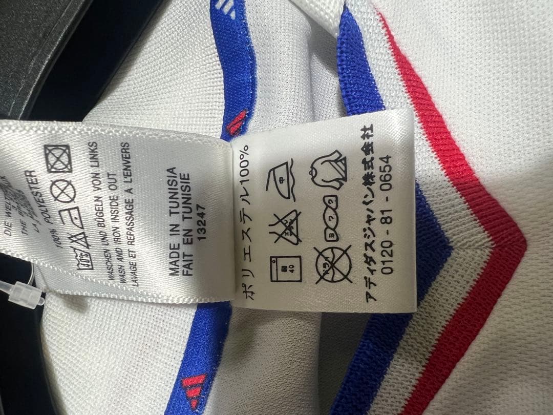 最終価格2000年アディダス フランス代表レプリカユニフォ－ムXXOサイズ　新品