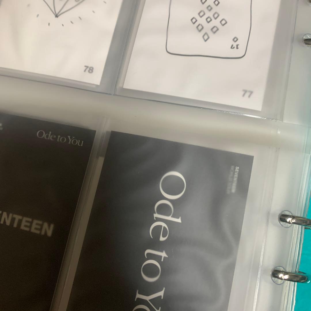 SEVENTEEN Ode to you トレカコンプ