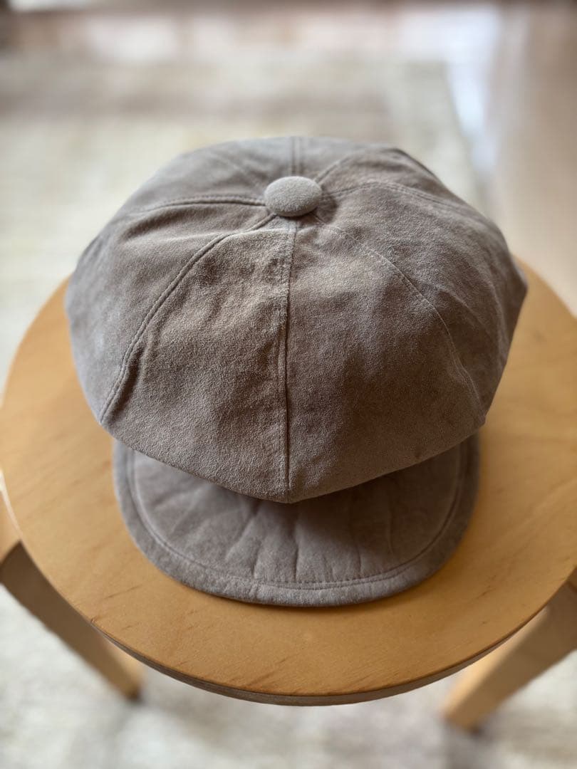 美品　NUMBER (N)INE　ナンバーナイン　レザーキャスケット　ビンテージ