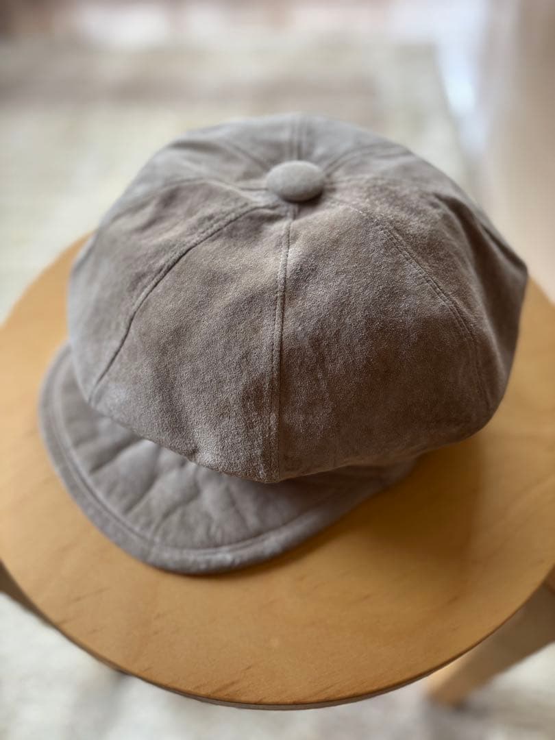 美品　NUMBER (N)INE　ナンバーナイン　レザーキャスケット　ビンテージ