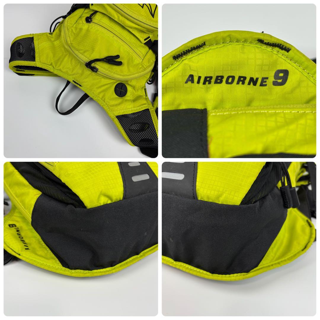美品✨USWE AIR BORNE9 サイクルバッグ リュック 超軽量 イエロー