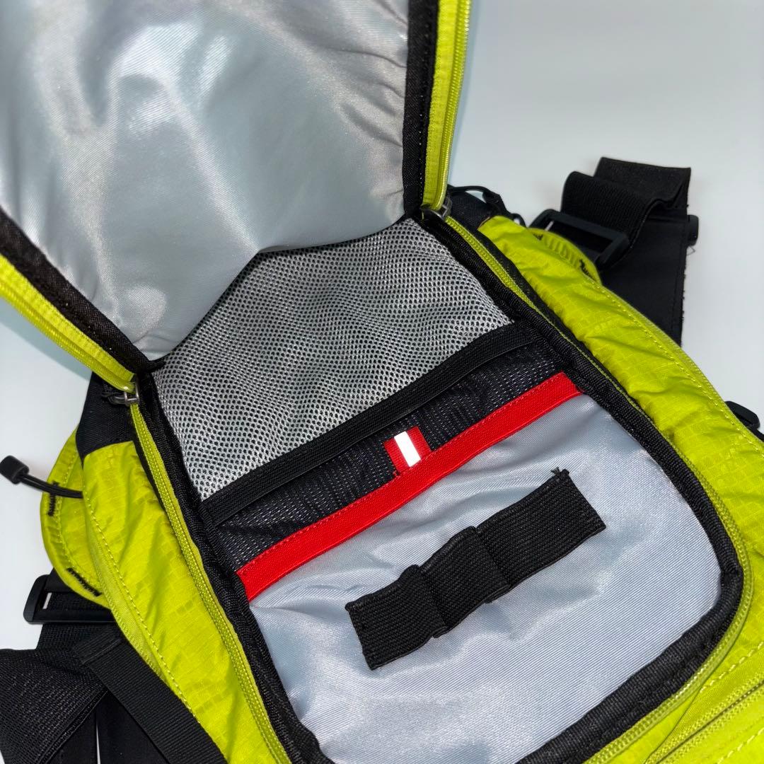 美品✨USWE AIR BORNE9 サイクルバッグ リュック 超軽量 イエロー