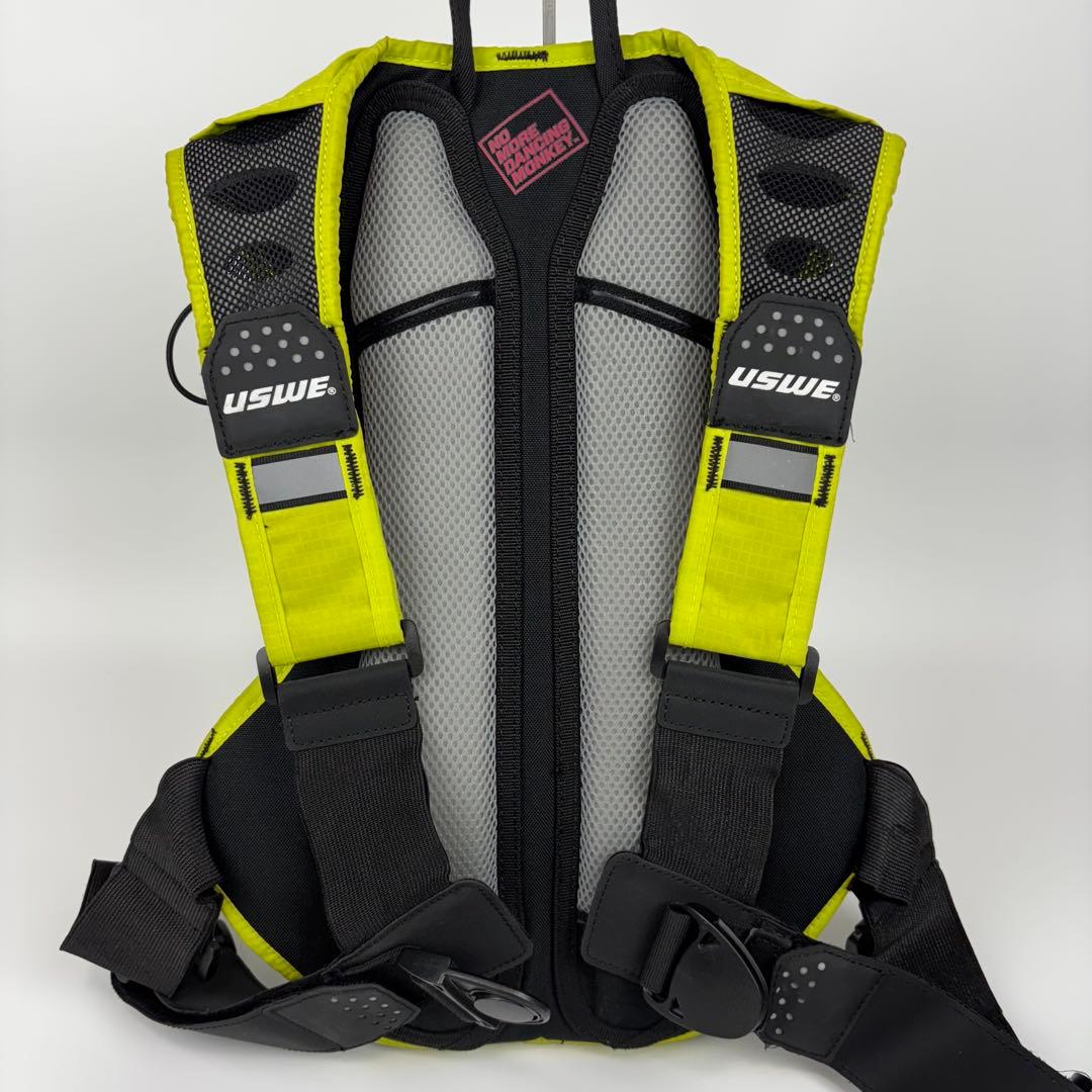 美品✨USWE AIR BORNE9 サイクルバッグ リュック 超軽量 イエロー