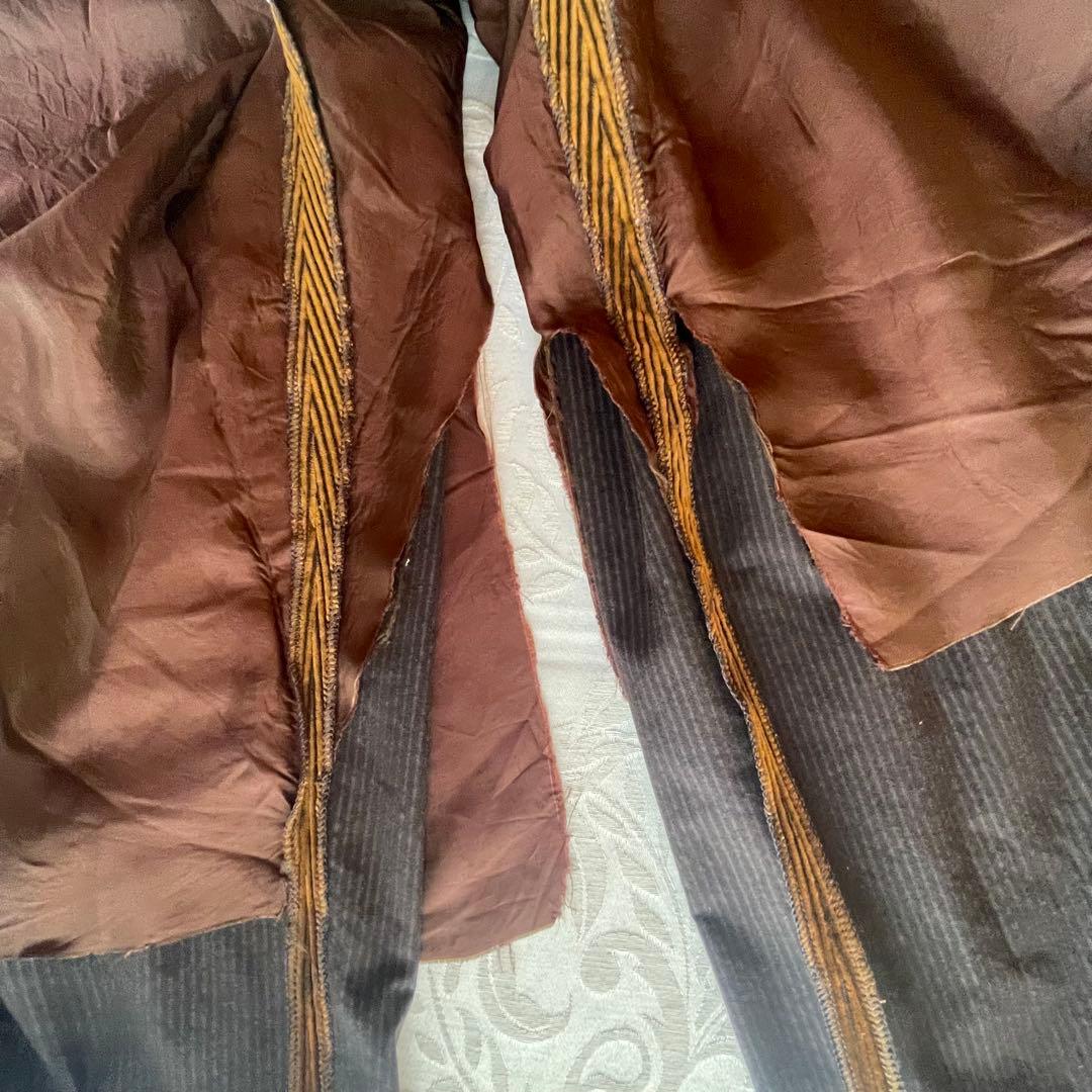 ☆HERMES☆ コーデュロイ パンツ スラックス 太畝 ブラウン LL XL