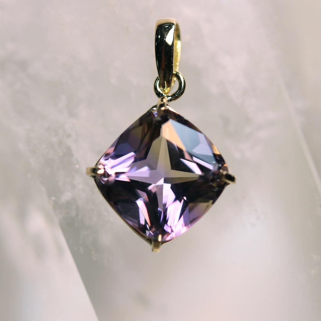 アメトリン K18ペンダントトップ