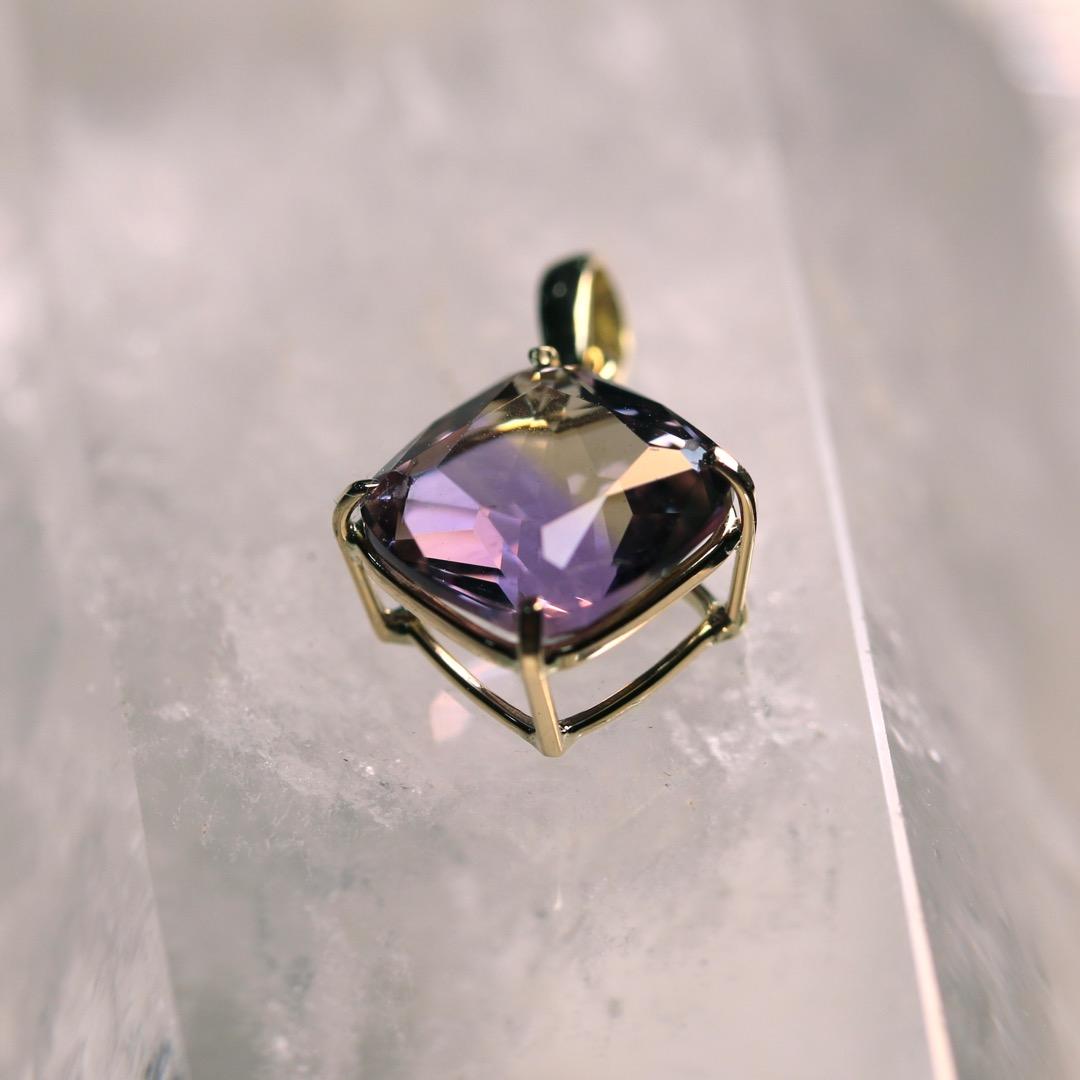 アメトリン K18ペンダントトップ