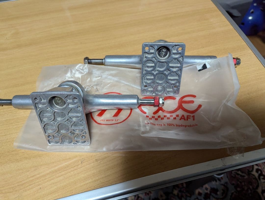 エース トラック ACE AF1 SILVER　Hi スケートボード　77