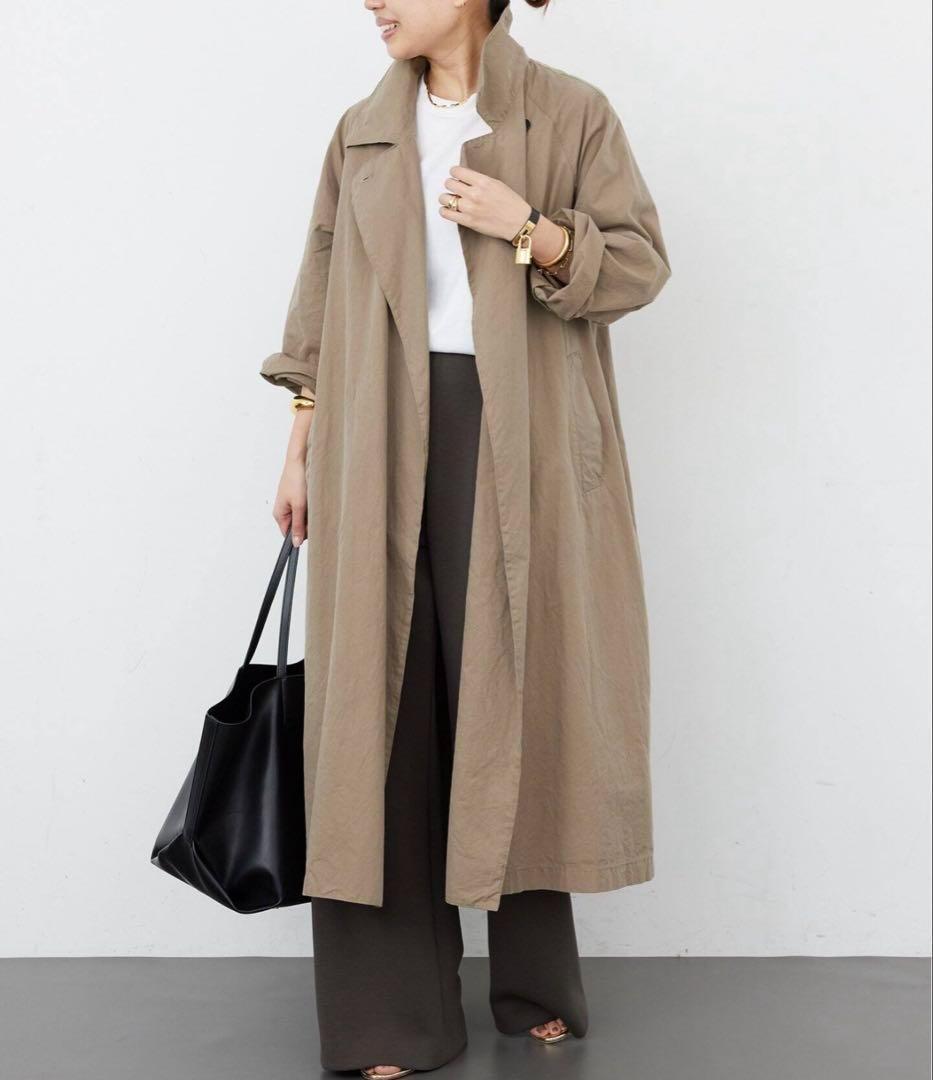 美品・完売品 ドゥーズィエムクラス　HIGHPOP トレンチコート　ベージュ