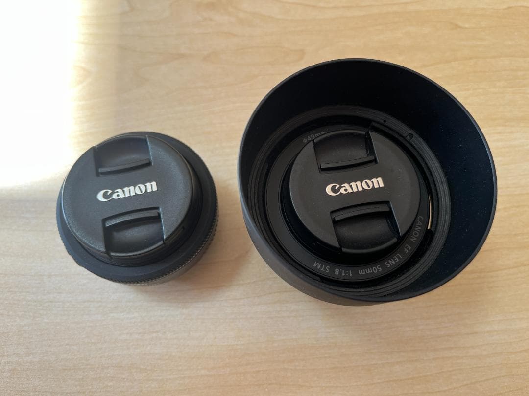 Canon 単焦点広角レンズ EF-S24mm＆標準 単焦点レンズ EF50mm