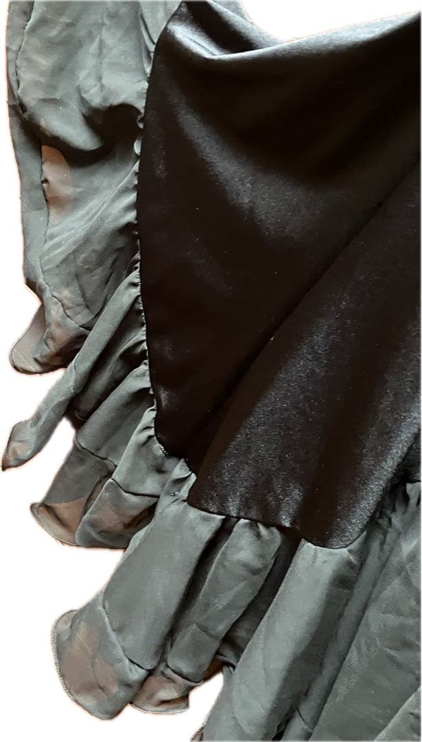 《ベリーダンス衣装 スカート》 ブラック