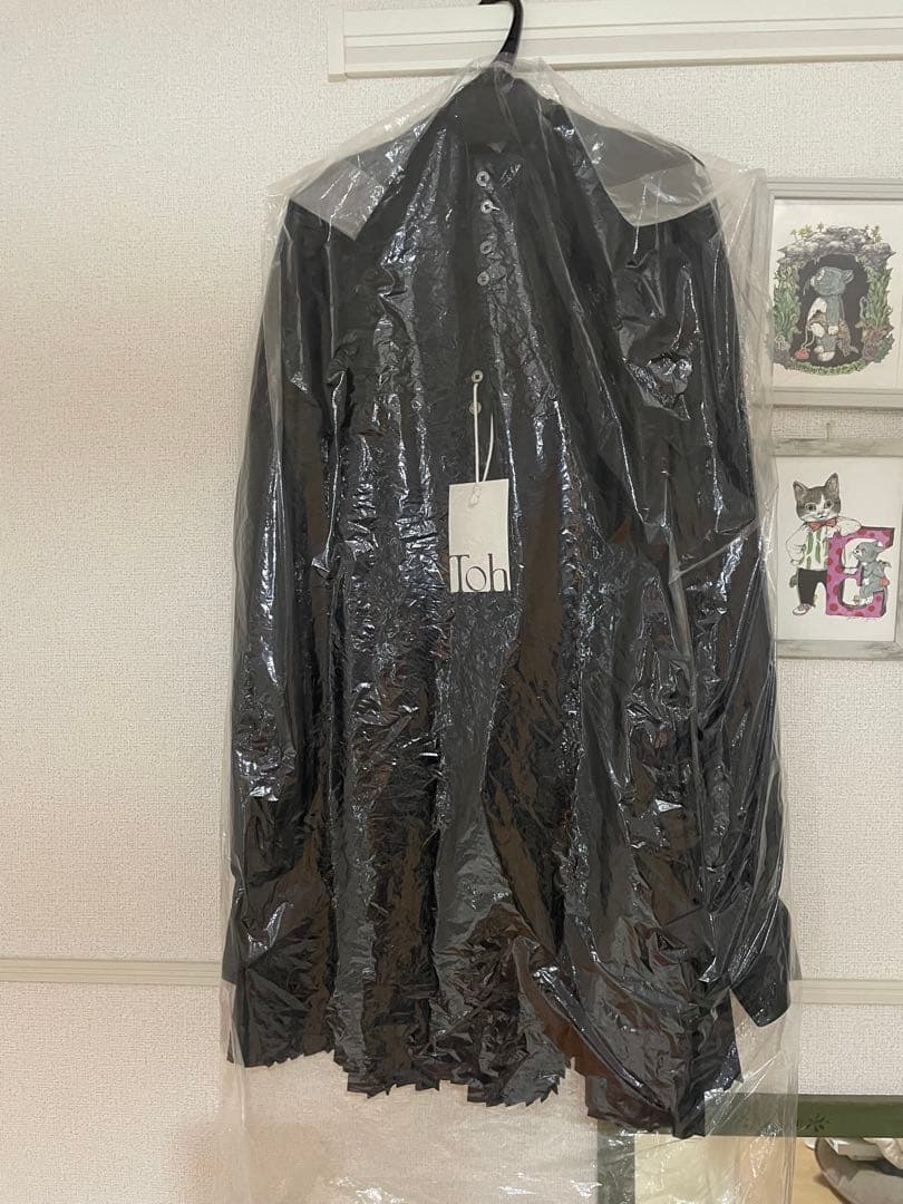 新品未使用❣️Toh トー プリーツワンピース プリーツドレス 黒
