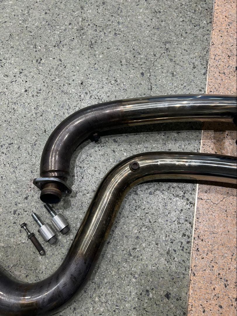 ヤマハ ドラッグスター400 クラシック 4TR 社外　ベントマフラー