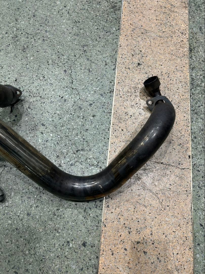 ヤマハ ドラッグスター400 クラシック 4TR 社外　ベントマフラー