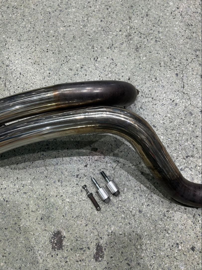 ヤマハ ドラッグスター400 クラシック 4TR 社外　ベントマフラー