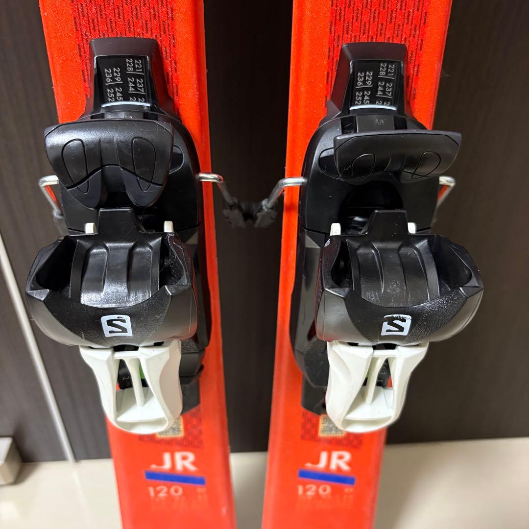 【ジュニア】スキー板 120cm サロモン S/MAX JR ビンディング付