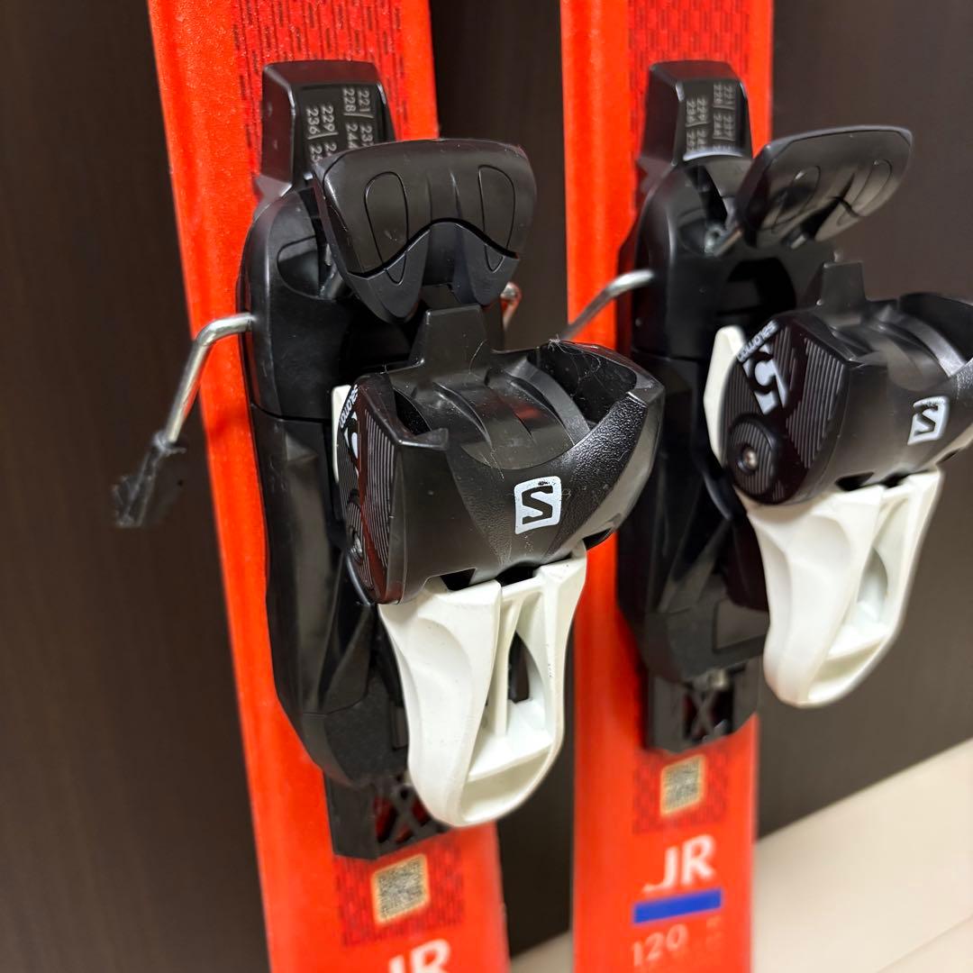 【ジュニア】スキー板 120cm サロモン S/MAX JR ビンディング付