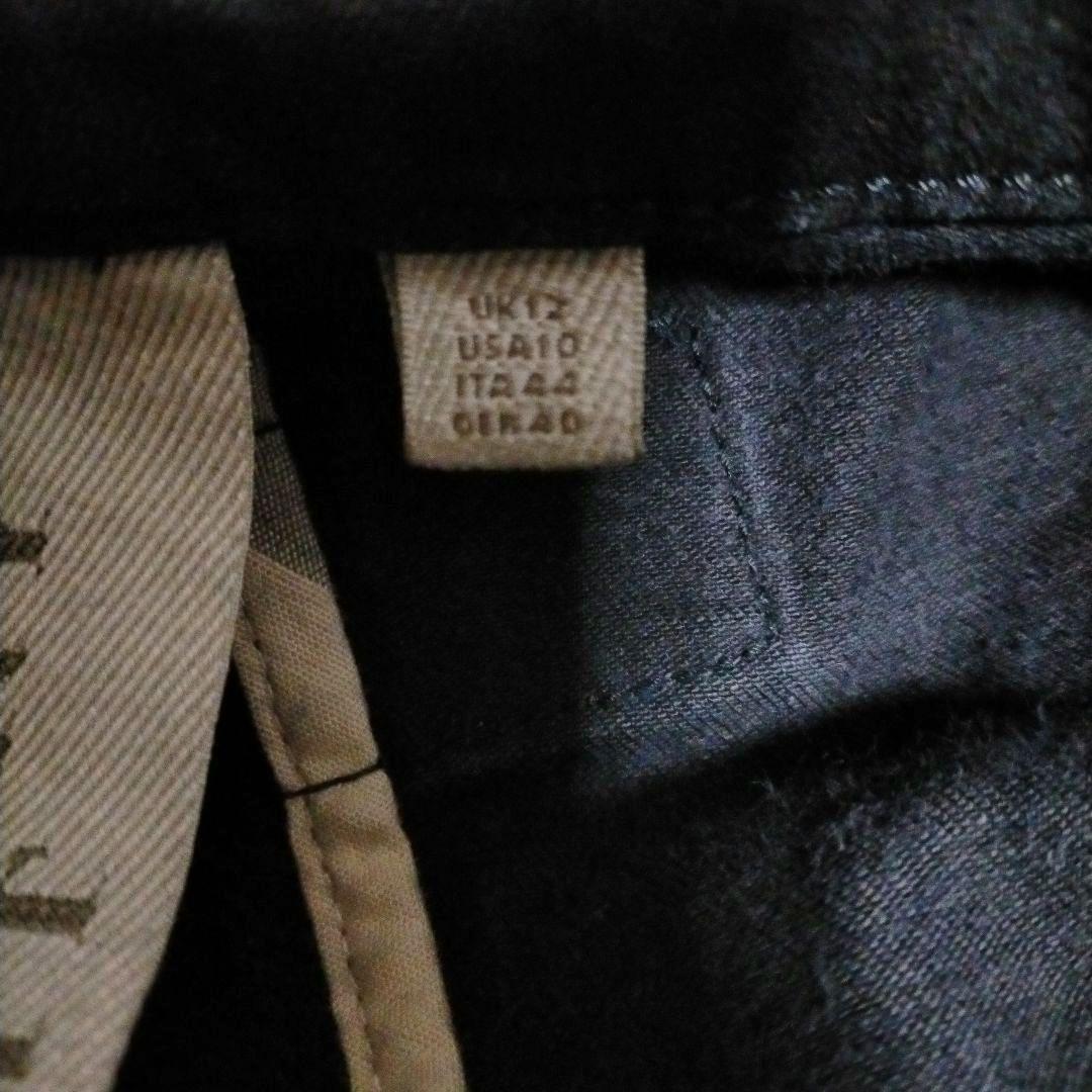 Anakies バーバリー　ファー襟付ショートブルゾンデニムジャケット