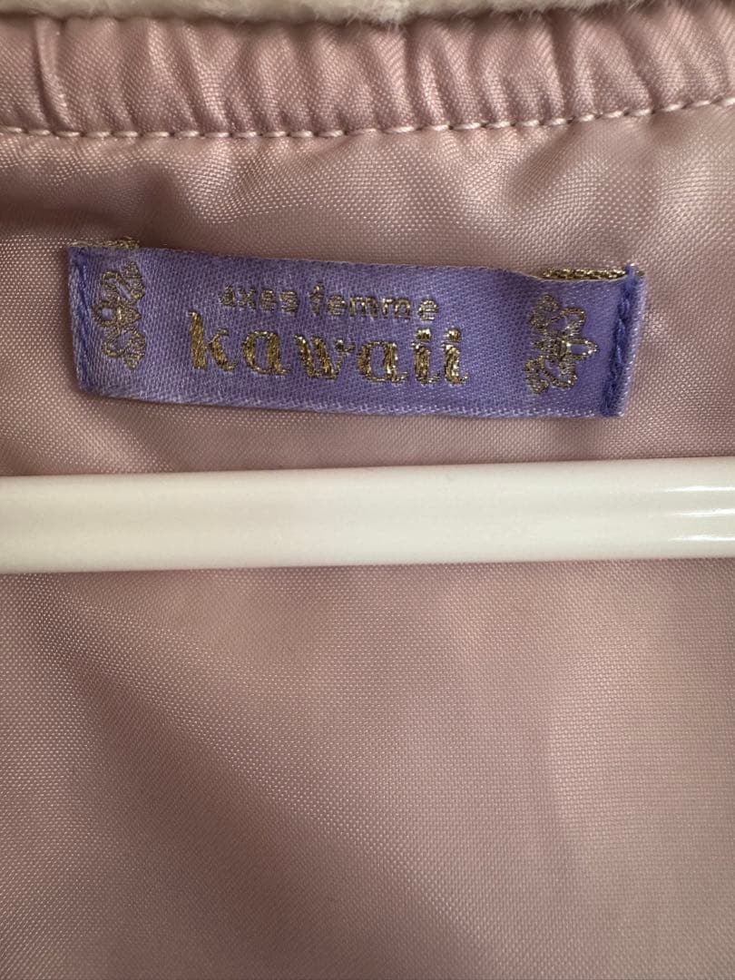 ハートキルティングコート