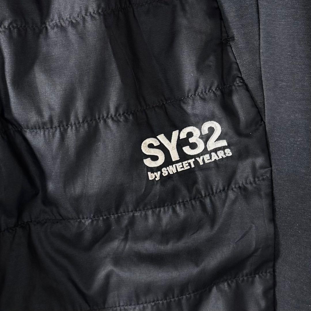 SY32 by SWEET YEARS セットアップ ジョガーパンツ 黒 S