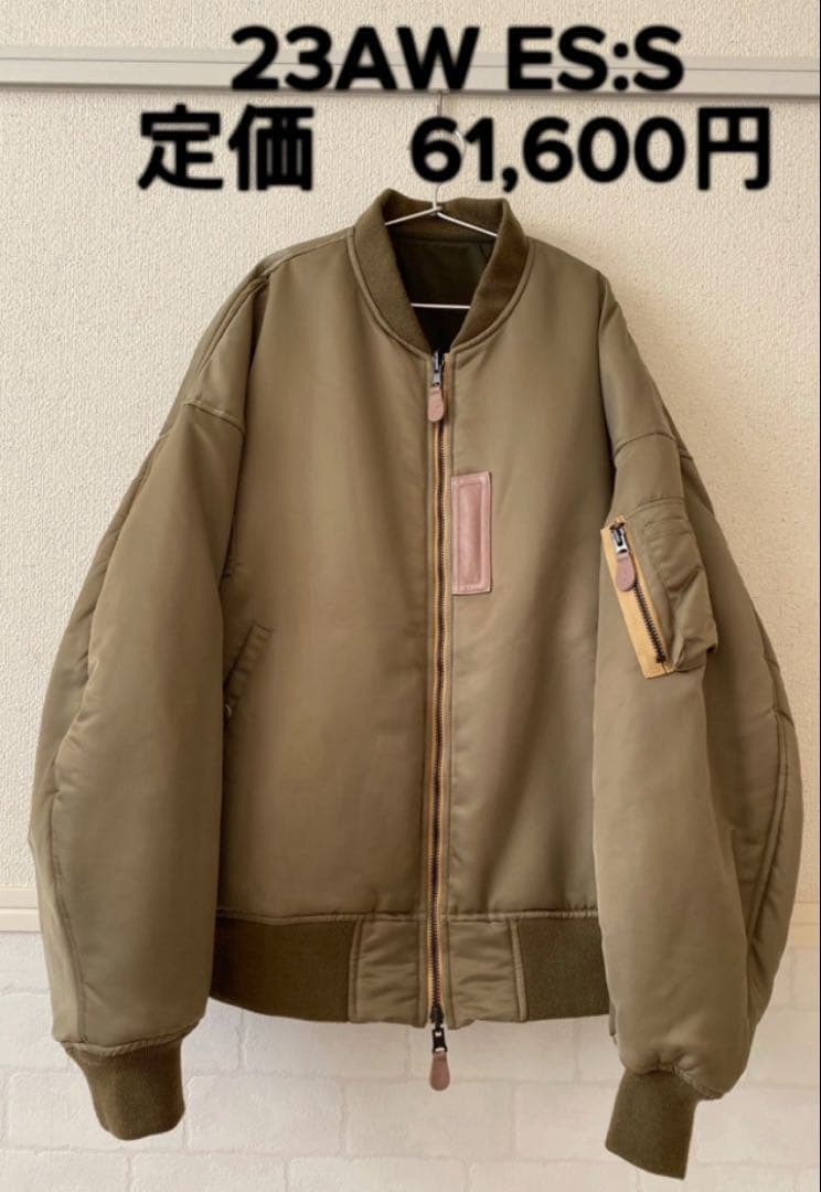 es:s エス　23AW B-15D MODフライトジャケット