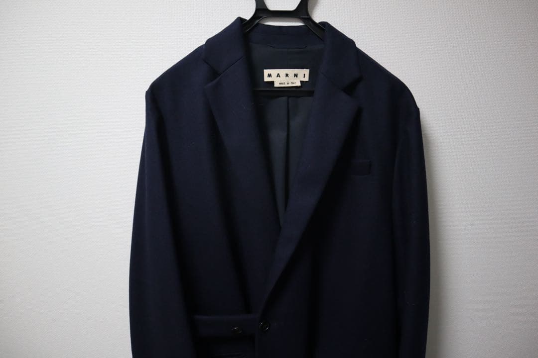 MARNI 44 マルタンガルウールコート　マルニ　ニット　シャツ　パンツ