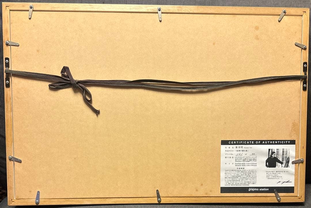 葉祥明　「妖精の棲む森」　限定版画