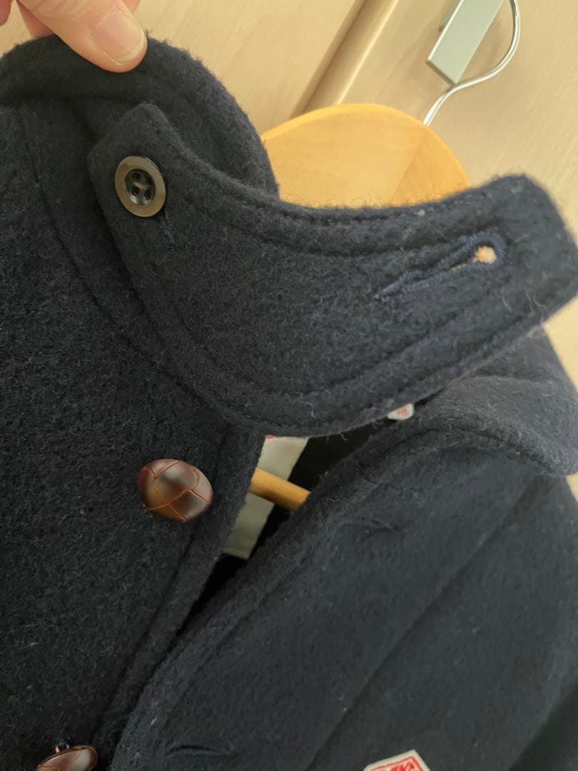 ダントン ウールモッサシングルジャケット ネイビー サイズ38