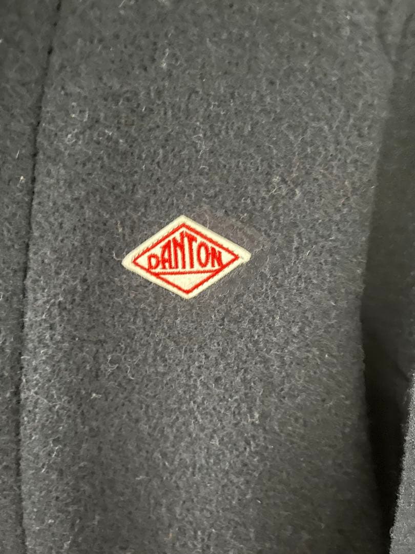 ダントン ウールモッサシングルジャケット ネイビー サイズ38