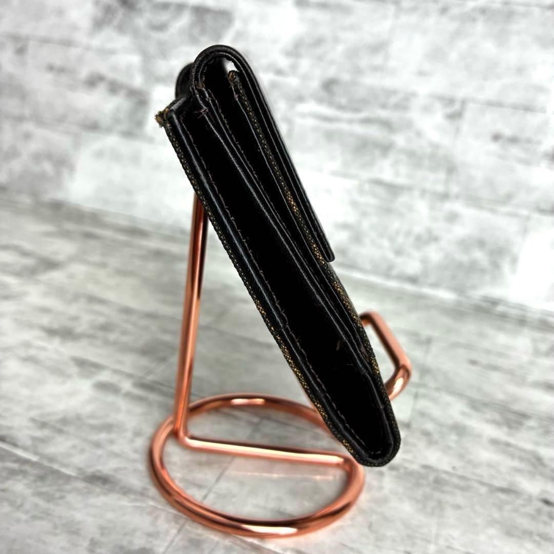 Fendi 二つ折り財布 FFロゴ ブラック ブラウン