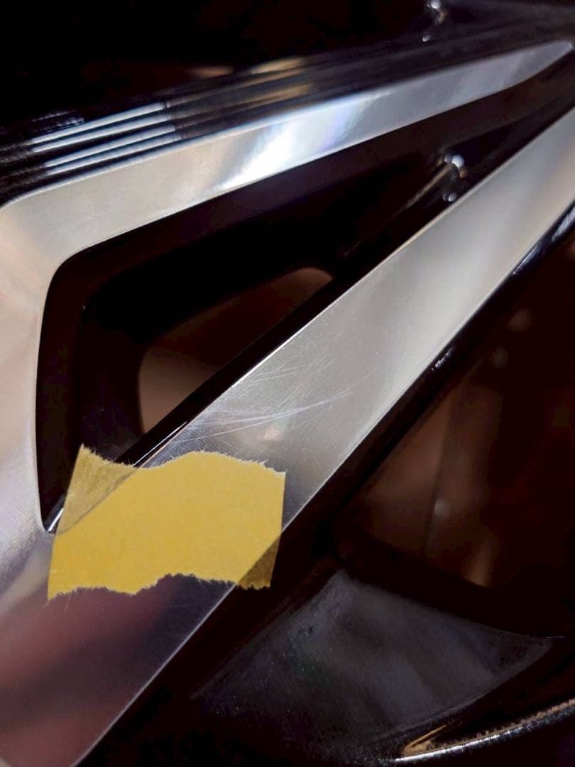 4本　21インチ　クラウンスポーツ　モデリスタアルミホイール　小傷あり