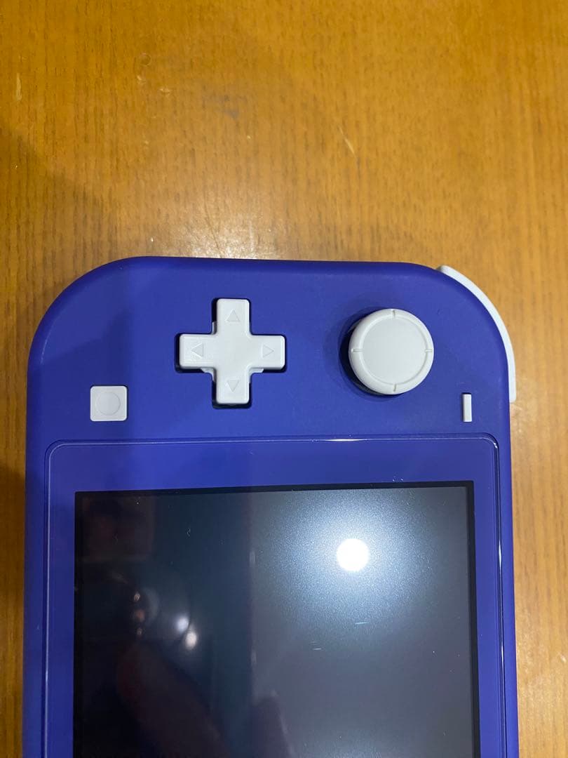 美品！Nintendo Switch Lite 青　本体 ACアダプター付き