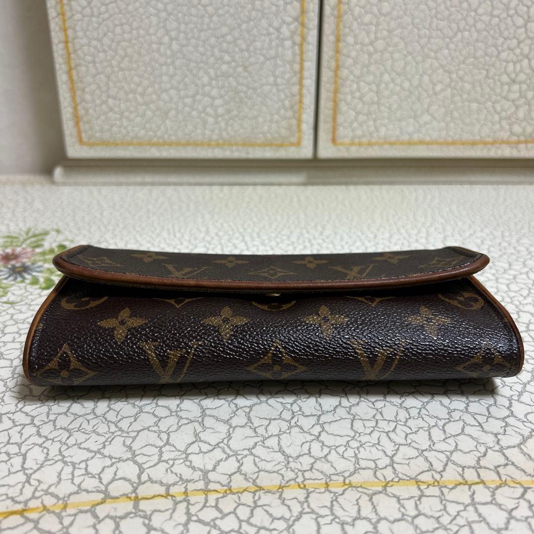 【LOUIS VUITTON】 ポシェットツイン モノグラム クラッチバッグ