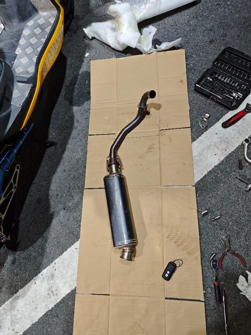 シグナスx se44j バイクマフラー