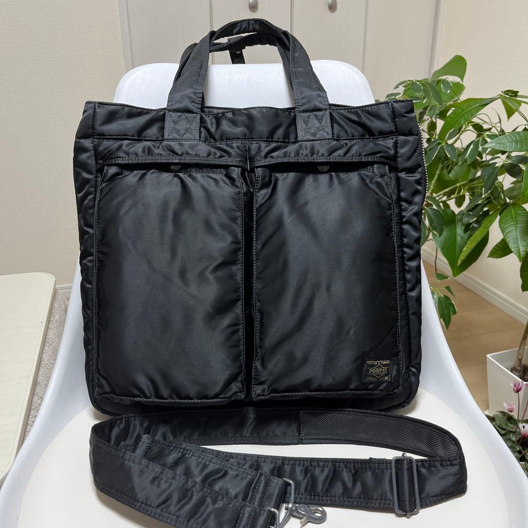 美品 PORTERポーターTANKER タンカー トート・ショルダーバック 2w